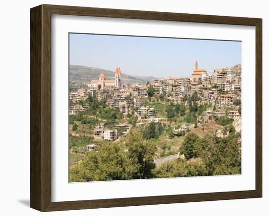 Bcharre, Qadisha Valley, Lebanon, Middle East-Wendy Connett-Framed Photographic Print