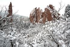 Winter at the Garden of the Gods-bcoulter-Photographic Print