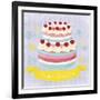 BDay Cake-Erin Clark-Framed Giclee Print