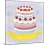 BDay Cake-Erin Clark-Mounted Giclee Print