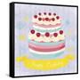 BDay Cake-Erin Clark-Framed Stretched Canvas