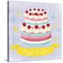 BDay Cake-Erin Clark-Stretched Canvas