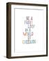 Be A Fruit Loop-Brett Wilson-Framed Art Print