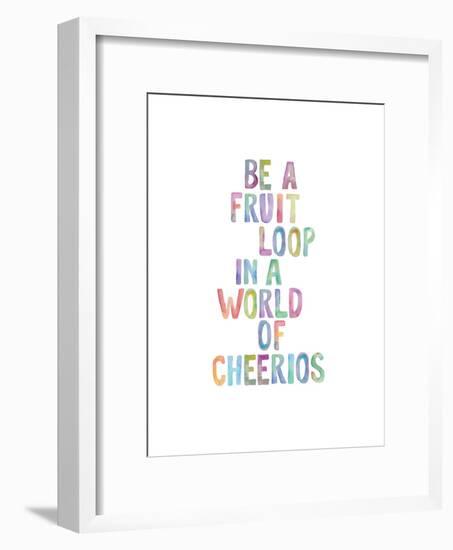 Be A Fruit Loop-Brett Wilson-Framed Art Print