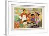 Be a Good Servant for the People-Chen Chun-chan-Framed Art Print