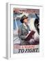 Be a Marine: Free a Marine to Fight, 1943-null-Framed Giclee Print