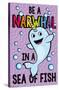 Be a Narwhal-Trends International-Stretched Canvas