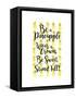 Be A Pineapple-Joan Coleman-Framed Stretched Canvas