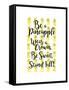 Be A Pineapple-Joan Coleman-Framed Stretched Canvas