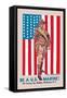 Be a U.S. Marine, Evening Star Building-James Montgomery Flagg-Framed Stretched Canvas