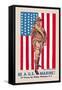 Be a U.S. Marine, Evening Star Building-James Montgomery Flagg-Framed Stretched Canvas