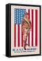 Be a U.S. Marine, Evening Star Building-James Montgomery Flagg-Framed Stretched Canvas