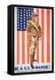 Be a Us Marine', 1st World War Poster-null-Framed Stretched Canvas