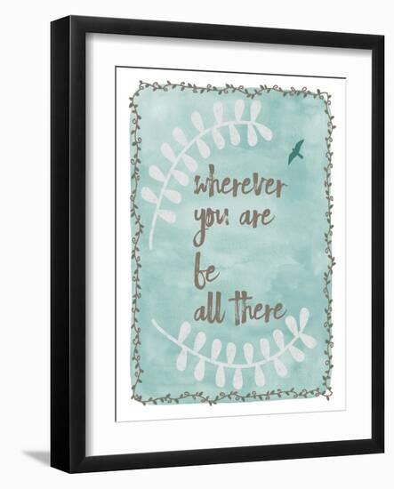 Be All There-Erin Clark-Framed Giclee Print