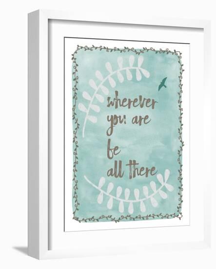 Be All There-Erin Clark-Framed Giclee Print