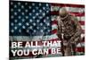 Be All You Can Be Soldier Poster-null-Mounted Photo