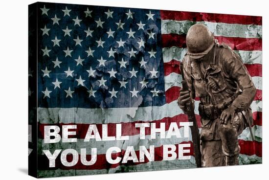 Be All You Can Be Soldier-null-Stretched Canvas