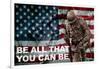 Be All You Can Be Soldier-null-Framed Photo