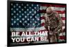 Be All You Can Be Soldier-null-Framed Photo