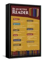 Be An Active Reader-Gerard Aflague Collection-Framed Stretched Canvas