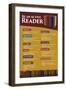 Be An Active Reader-Gerard Aflague Collection-Framed Art Print