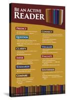 Be An Active Reader-Gerard Aflague Collection-Stretched Canvas