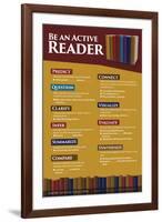 Be An Active Reader-Gerard Aflague Collection-Framed Art Print