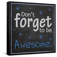 Be Awesome-Lauren Gibbons-Framed Stretched Canvas