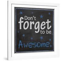 Be Awesome-Lauren Gibbons-Framed Art Print