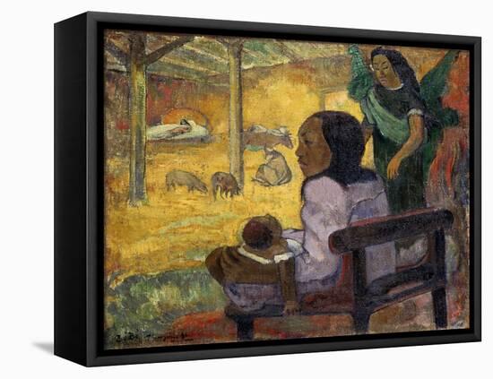 Be Be (Christma), 1896-Paul Gauguin-Framed Stretched Canvas