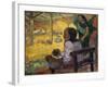 Be Be (Christma), 1896-Paul Gauguin-Framed Giclee Print