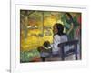 Be Be (Nativit), 1896-Paul Gauguin-Framed Giclee Print