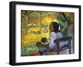 Be Be (Nativit), 1896-Paul Gauguin-Framed Giclee Print