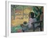 Be be (The Nativity), 1896-Paul Gauguin-Framed Giclee Print