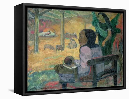 Be be (The Nativity), 1896-Paul Gauguin-Framed Stretched Canvas