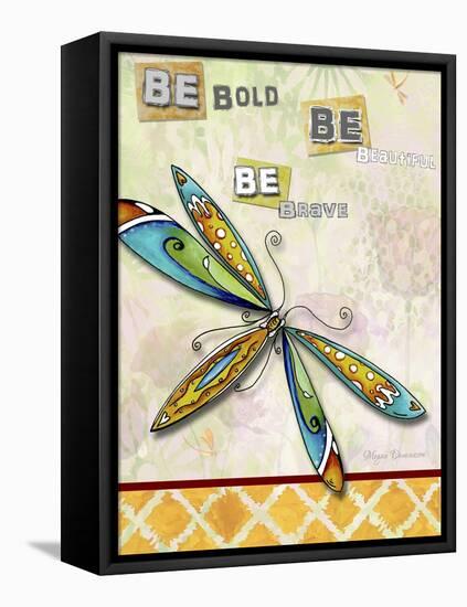 Be Bold Be Brave Be Beautiful-Megan Aroon Duncanson-Framed Stretched Canvas