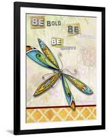 Be Bold Be Brave Be Beautiful-Megan Aroon Duncanson-Framed Giclee Print