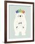 Be Brave Polar-Andy Westface-Framed Giclee Print