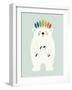 Be Brave Polar-Andy Westface-Framed Premium Giclee Print