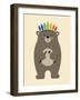 Be Brave-Andy Westface-Framed Premium Giclee Print