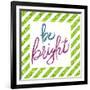 Be Bright-Elizabeth Medley-Framed Art Print