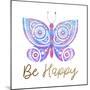 Be Butterflies 2-Kimberly Allen-Mounted Art Print