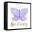 Be Butterflies 2-Kimberly Allen-Framed Stretched Canvas
