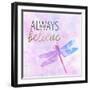 Be Butterflies 4-Kimberly Allen-Framed Art Print