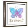 Be Butterflies 5-Kimberly Allen-Framed Art Print