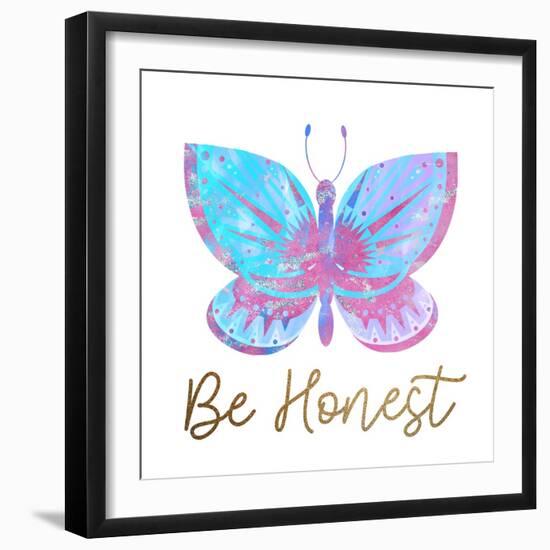 Be Butterflies 5-Kimberly Allen-Framed Art Print