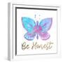 Be Butterflies 5-Kimberly Allen-Framed Art Print