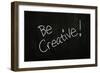 Be Creative-airdone-Framed Premium Giclee Print