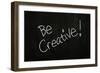 Be Creative-airdone-Framed Art Print