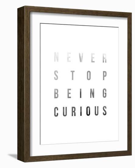 Be Curious-Joni Whyte-Framed Giclee Print